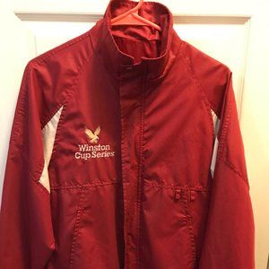 Gorgeous Vintage Nascar Winston Cup Series Windbreaker Men's Medi…